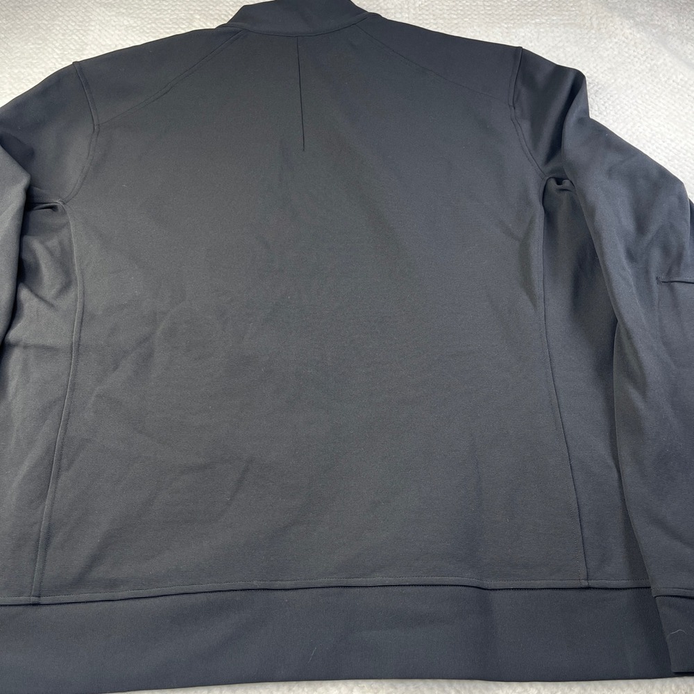 Lululemon x Peloton Sojourn Jacket Mens XXL Black Full Zip Track Mock Neck Logo - Picture 3 of 8
